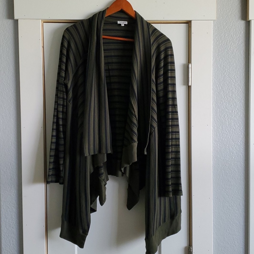 Splendid striped cardigan